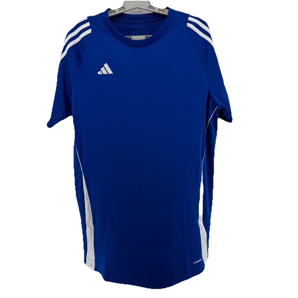 Adidas Shirt Women's XLT2 Blue AEROREADY Soccer Jersey Tall Training